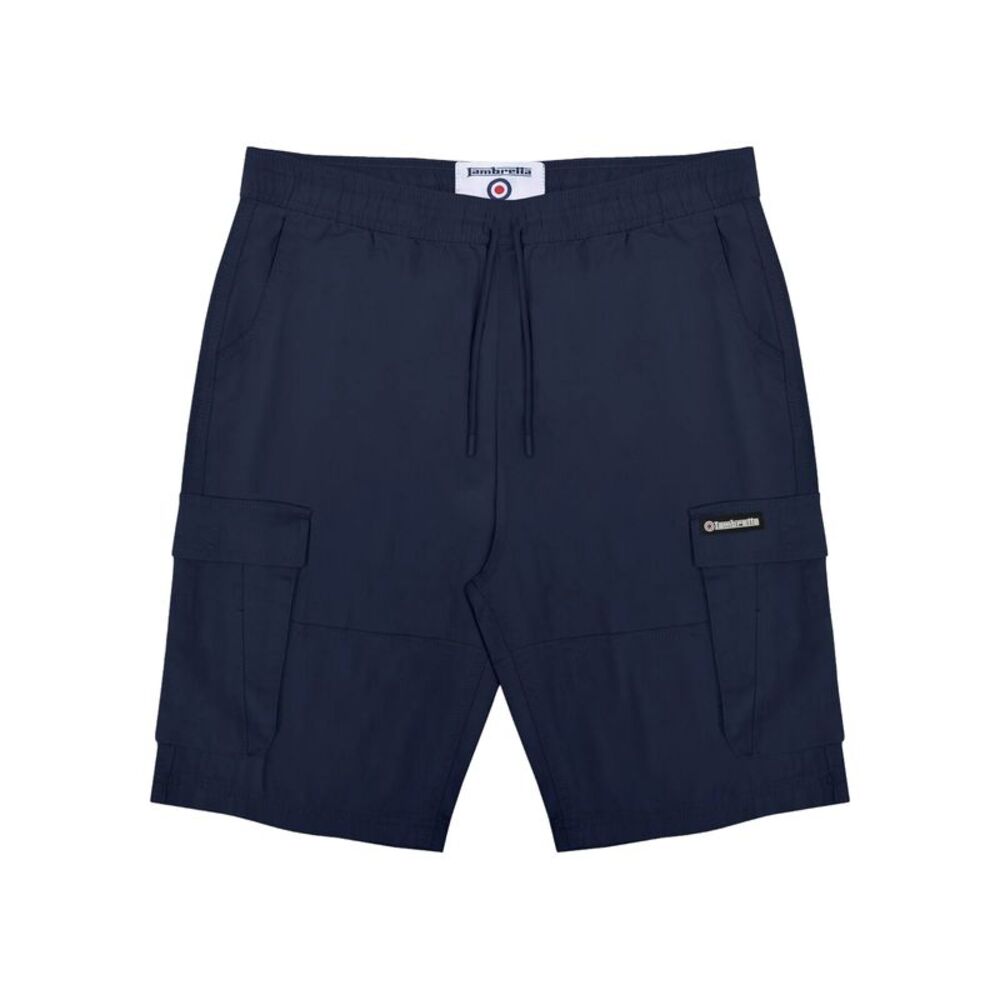 Lambretta Mens Utility SS25 Cargo Shorts / Navy